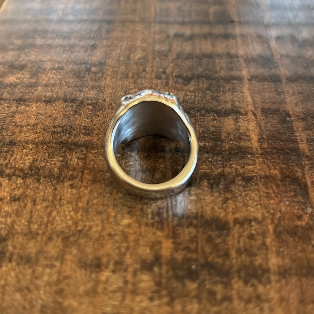 Mens Skull Ring Size 8 - Picture 3 of 4